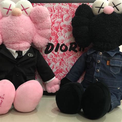 kaws dior bff|kaws x dior crewneck.